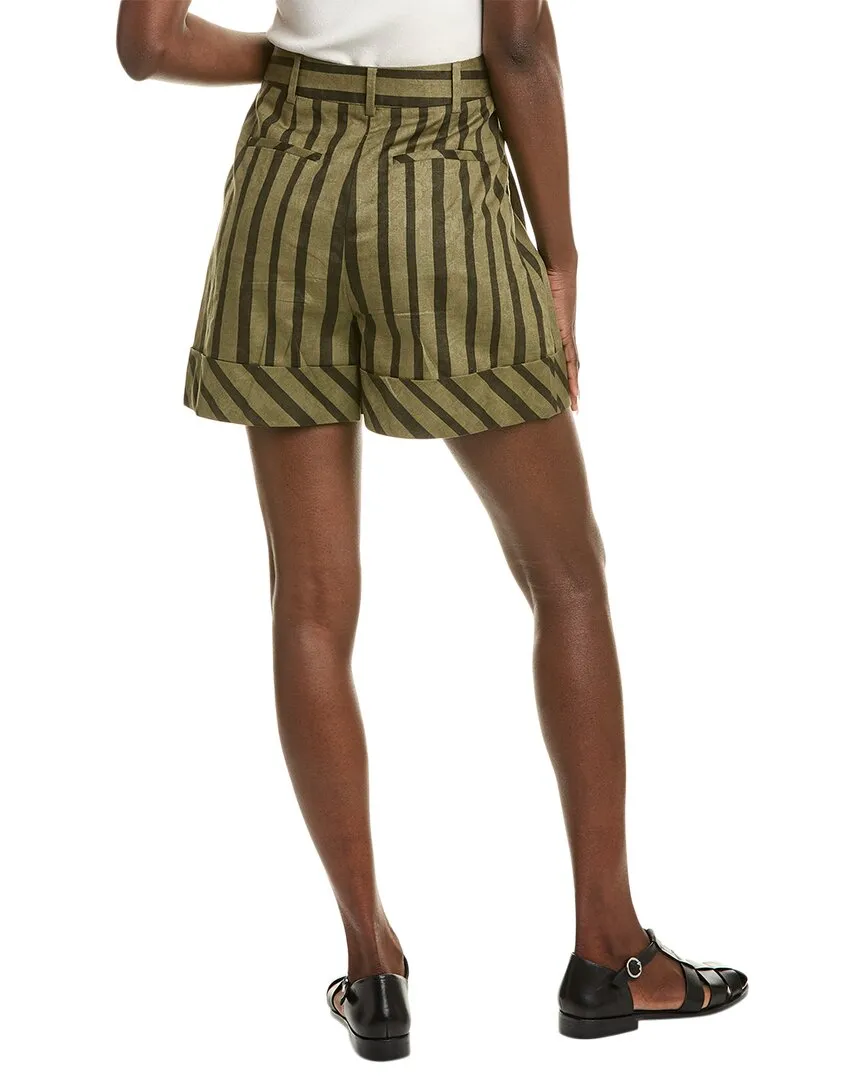 Diane von Furstenberg Shiana Linen-Blend Short