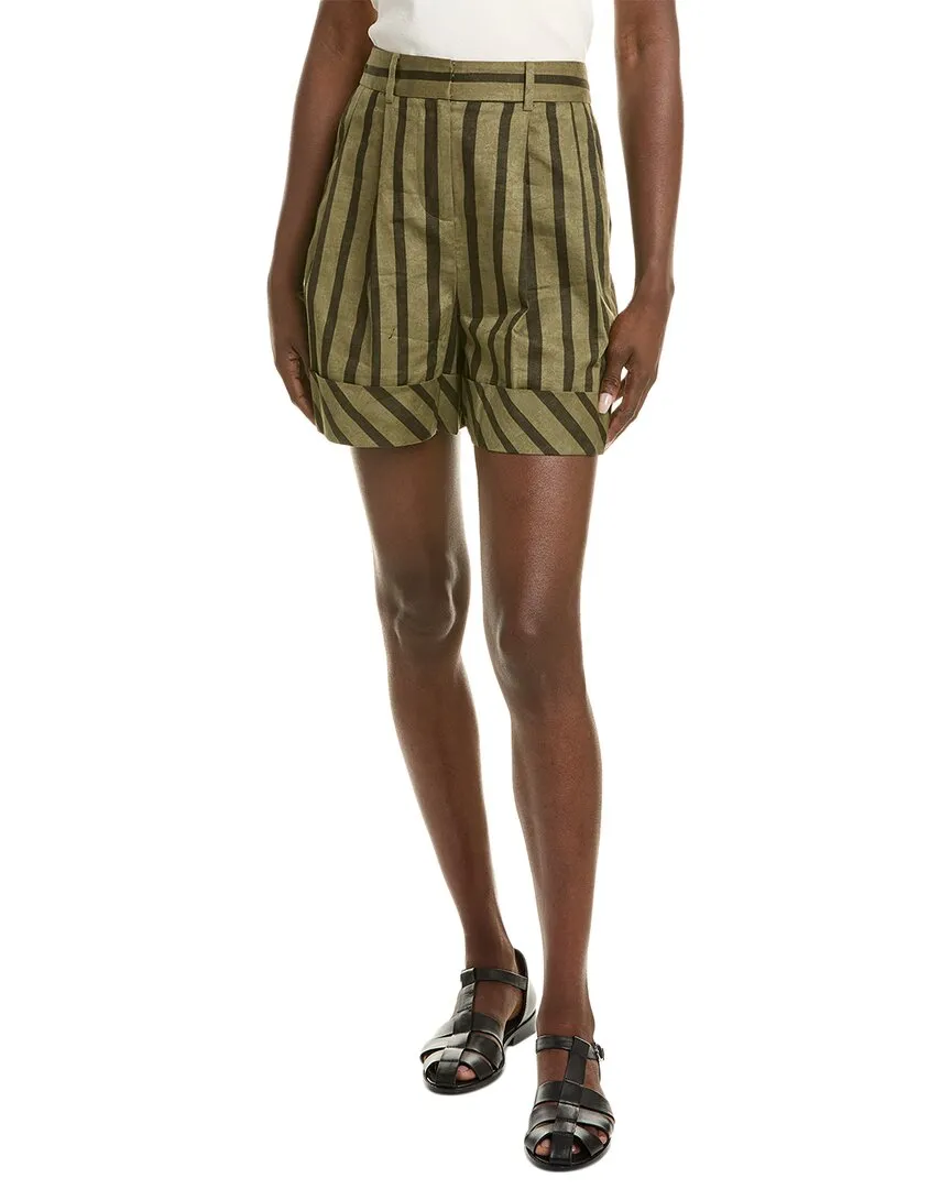 Diane von Furstenberg Shiana Linen-Blend Short