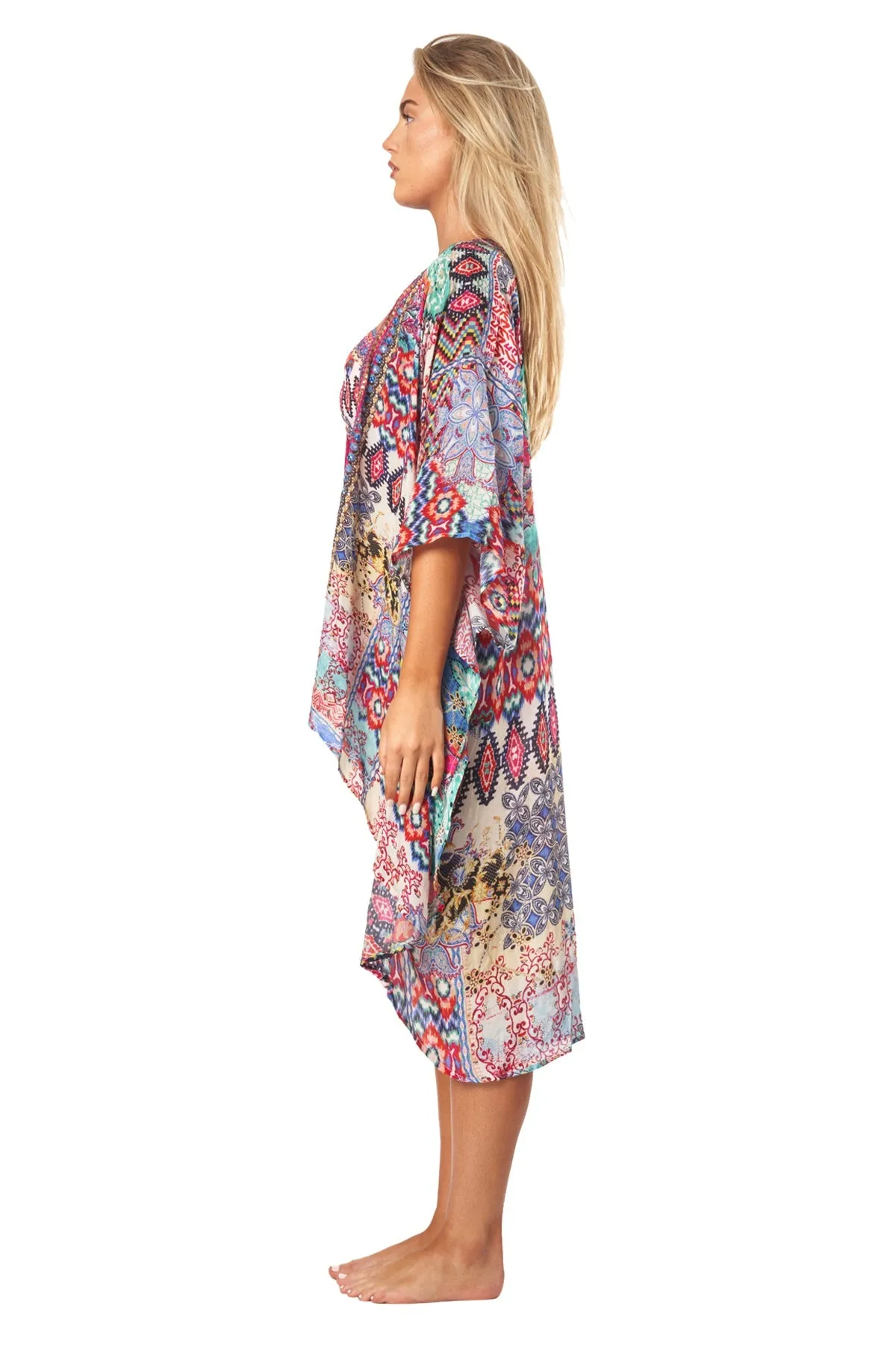 Dila Hi-Low Kimono