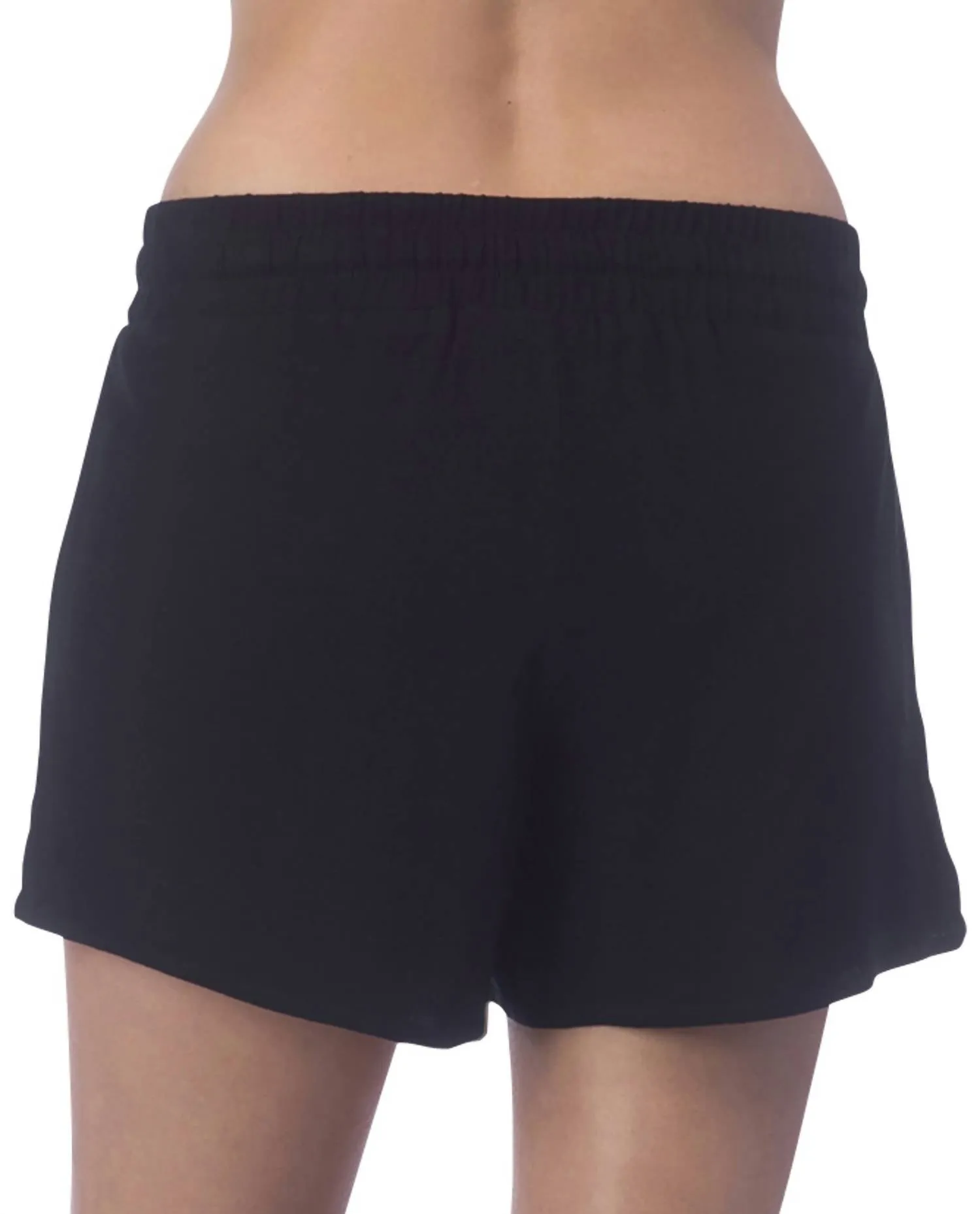 Drawstring Beach Short In Black