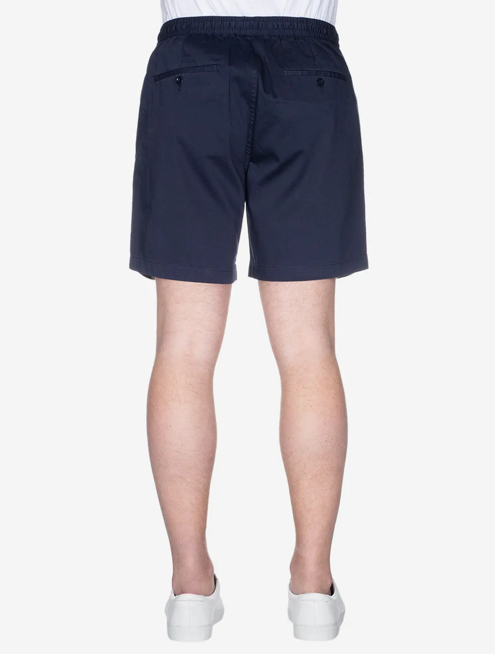 Drawstring Logo Shorts Marine