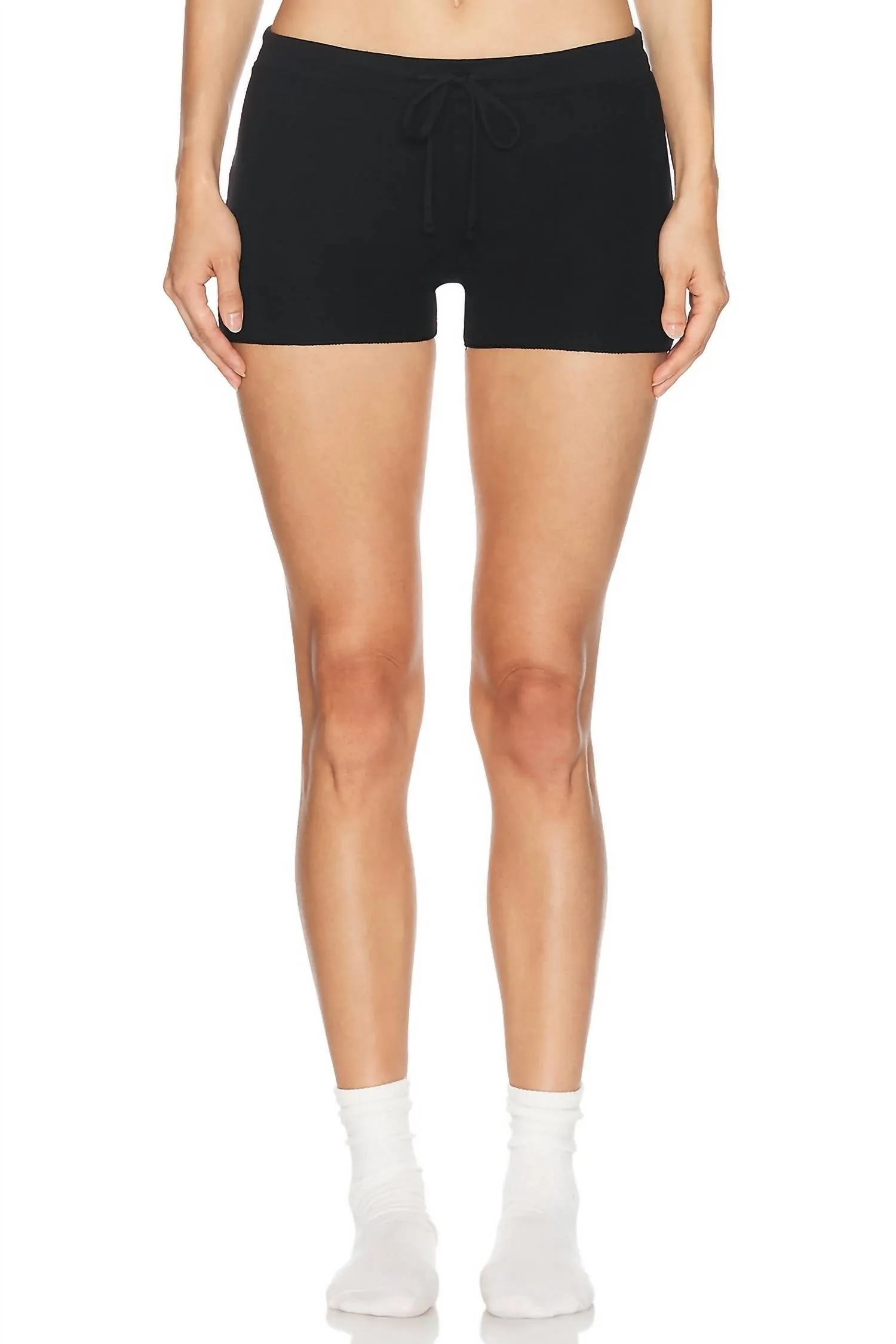 Drawstring Short In Black