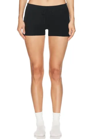 Drawstring Short In Black