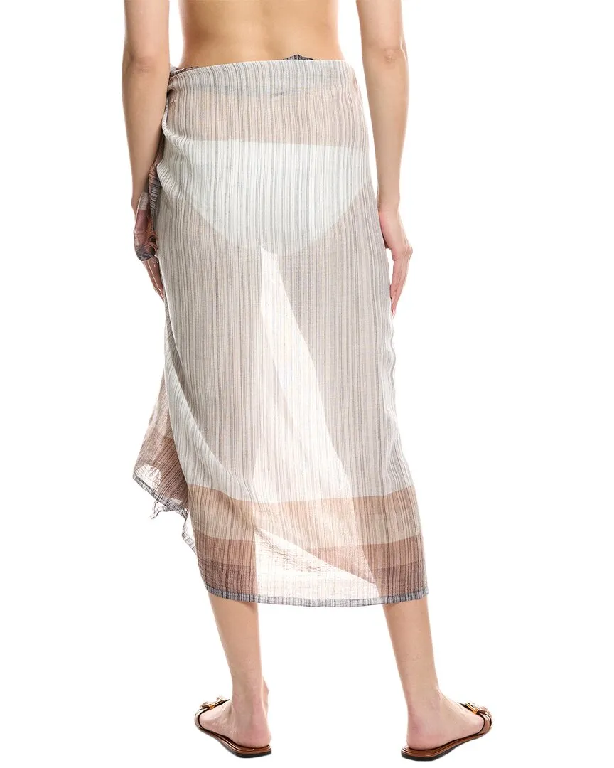 Echo Rainbow Stripe Pareo Wrap
