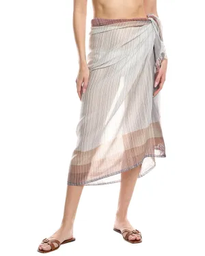 Echo Rainbow Stripe Pareo Wrap