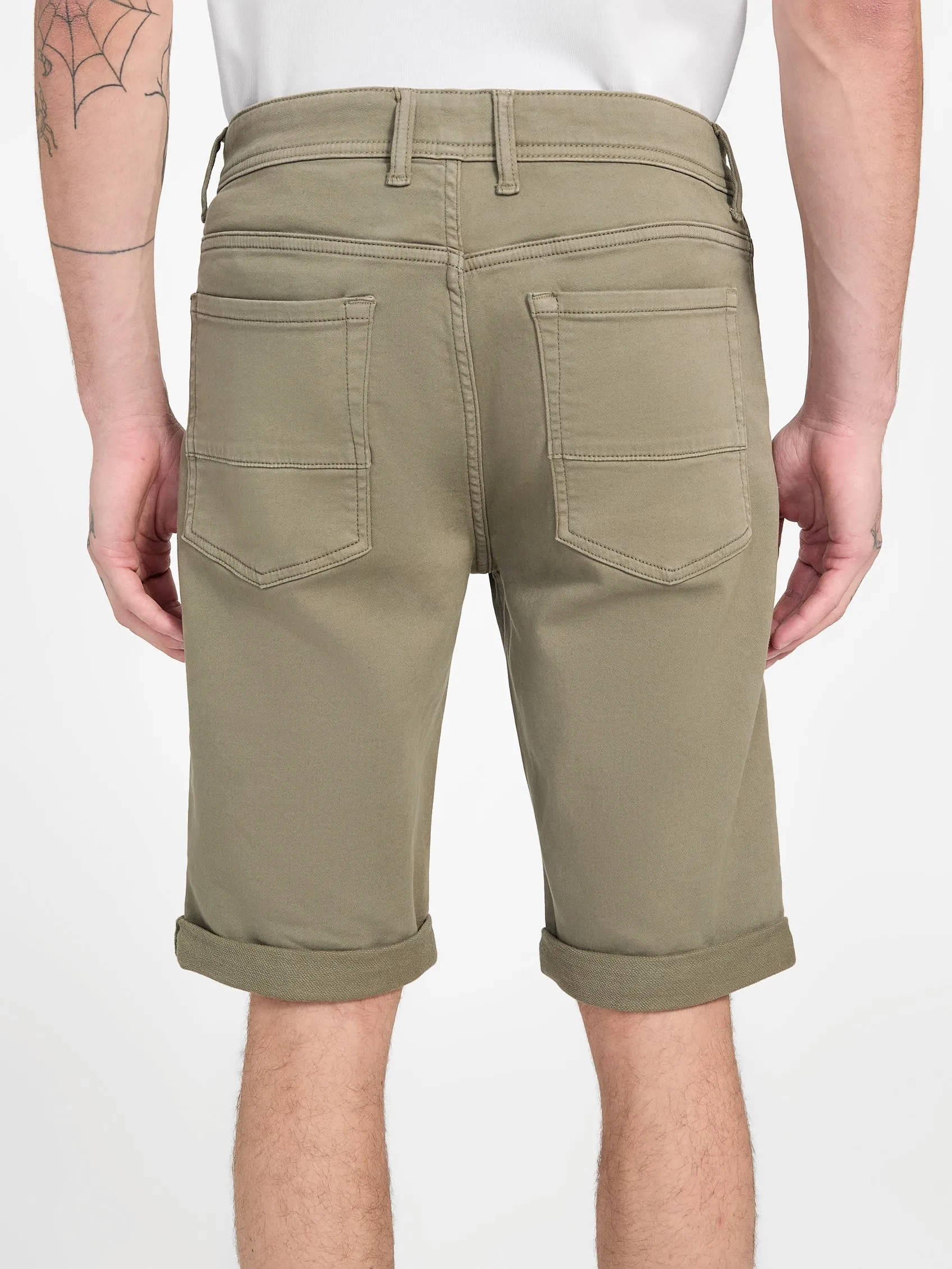 Eco Linus Knit Denim Shorts