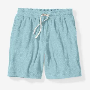 Eddie Bauer Tidewater Terry Shorts - Sea Blue Eddie Bauer