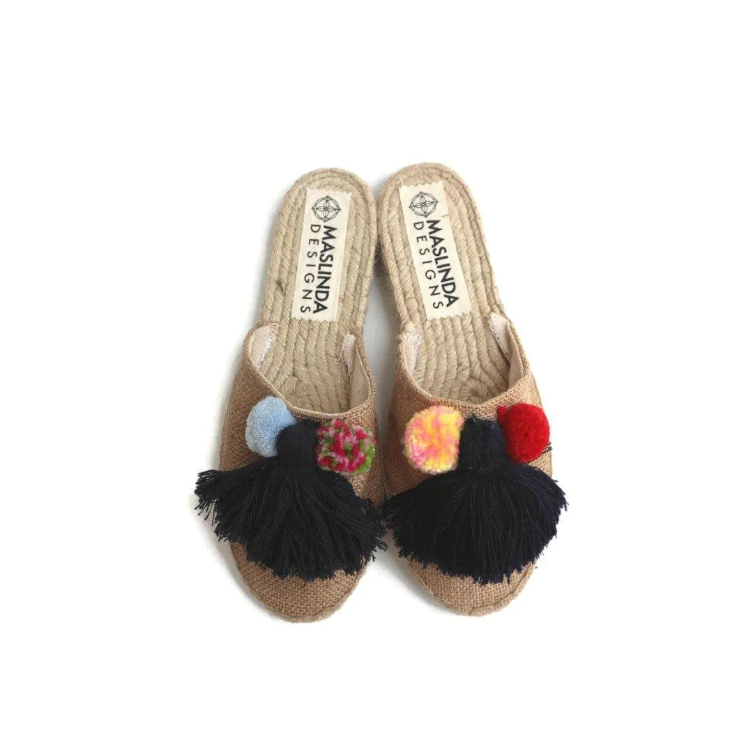 Espadrilles Slippers  - Natural Jute