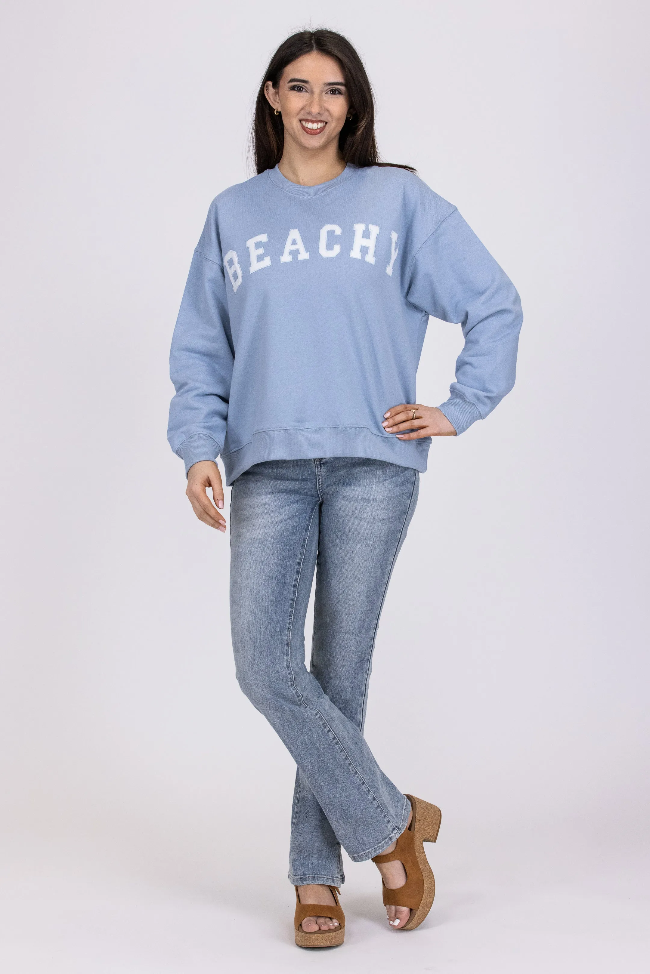 Feeling Beachy Women's Graphic Sweatshirt