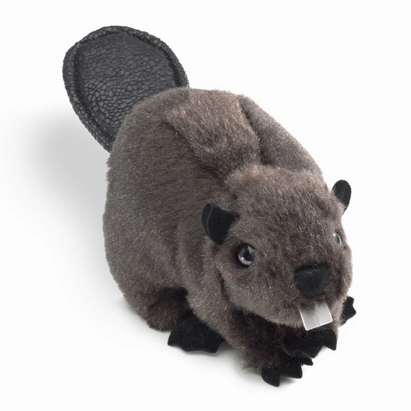 Folkmanis Finger Puppet - Mini Beaver