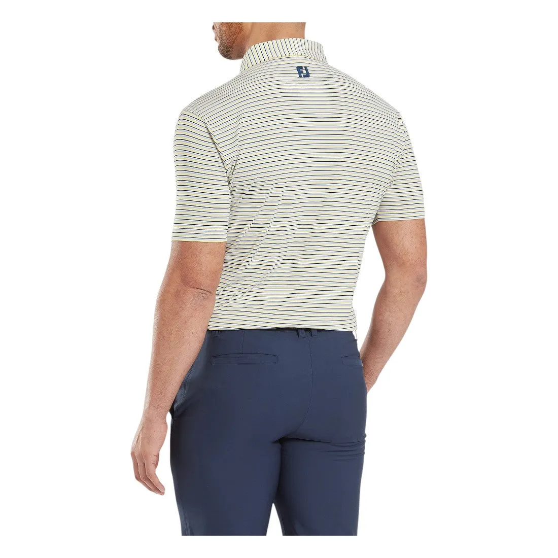 FootJoy Balance Stripe Lisle Golf Polo Shirt 34026