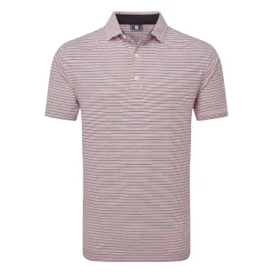 FootJoy Balance Stripe Lisle Golf Polo Shirt 34030