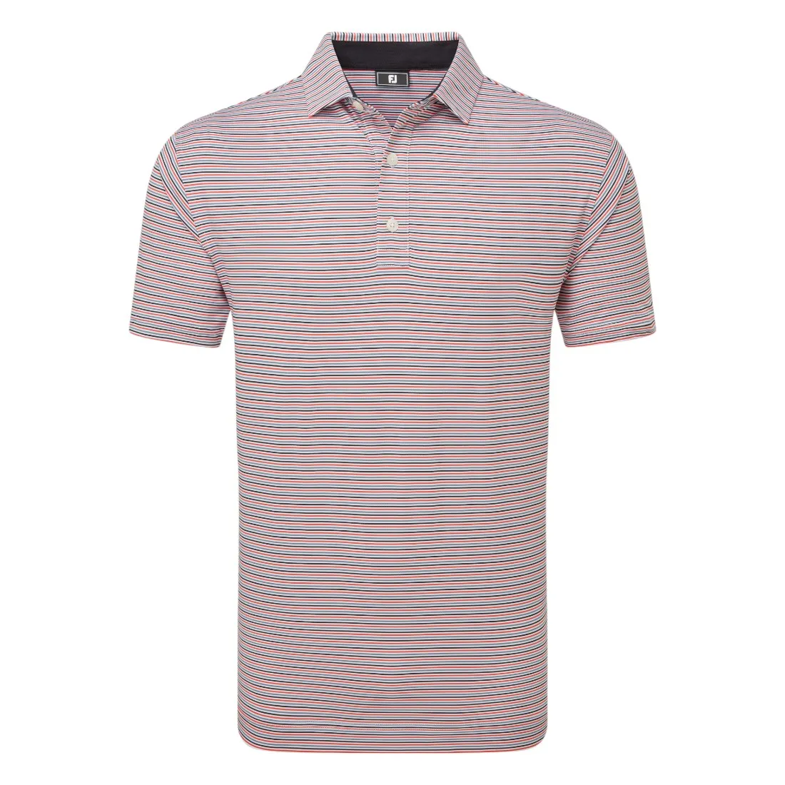 FootJoy Balance Stripe Lisle Golf Polo Shirt 34030