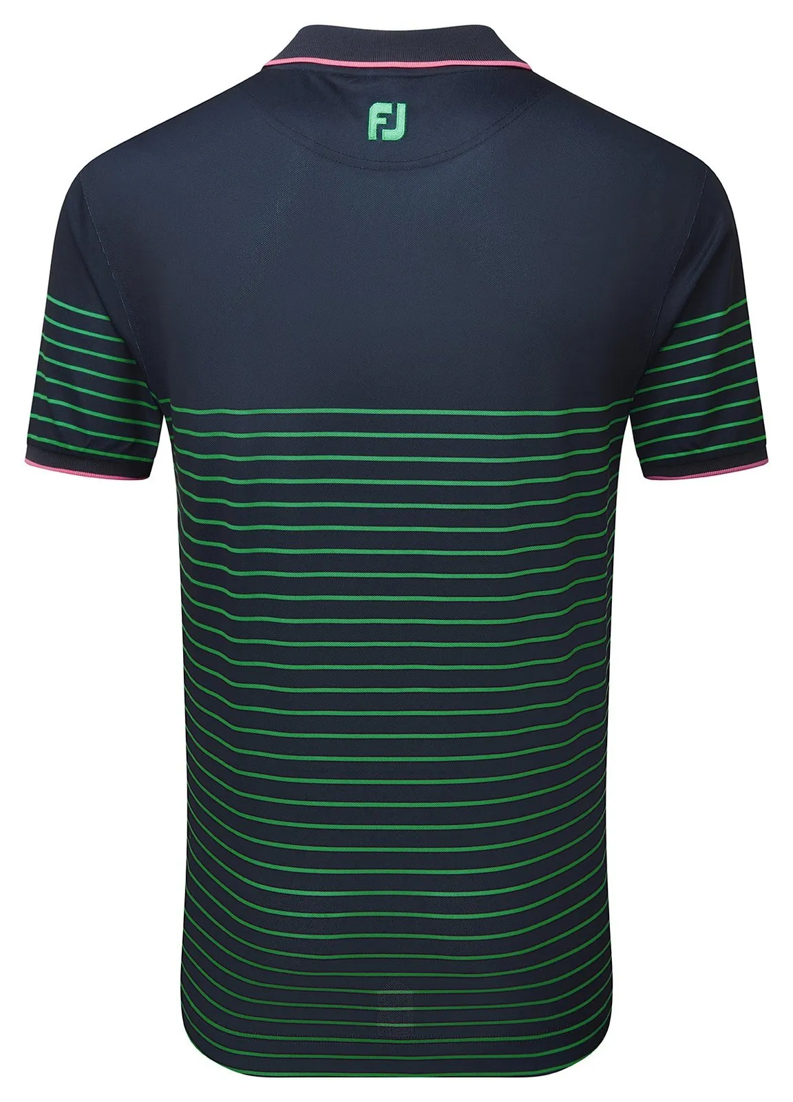 Footjoy Breton Stripe Pique Golf Polo Shirt 88792