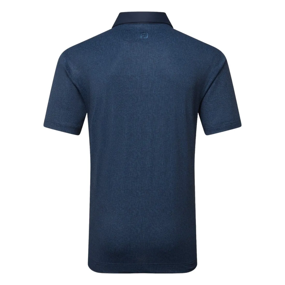 FootJoy Etched Texture Print Lisle Golf Polo Shirt 34056