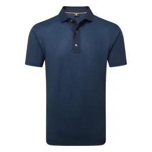 FootJoy Etched Texture Print Lisle Golf Polo Shirt 34056
