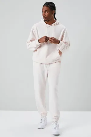 Forever 21 Men's Basic Drawstring Joggers Pink Forever 21