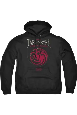 Game Of Thrones House Targaryen Sigil Adult Pull Over Hoodie / Hooded Sweatshirt