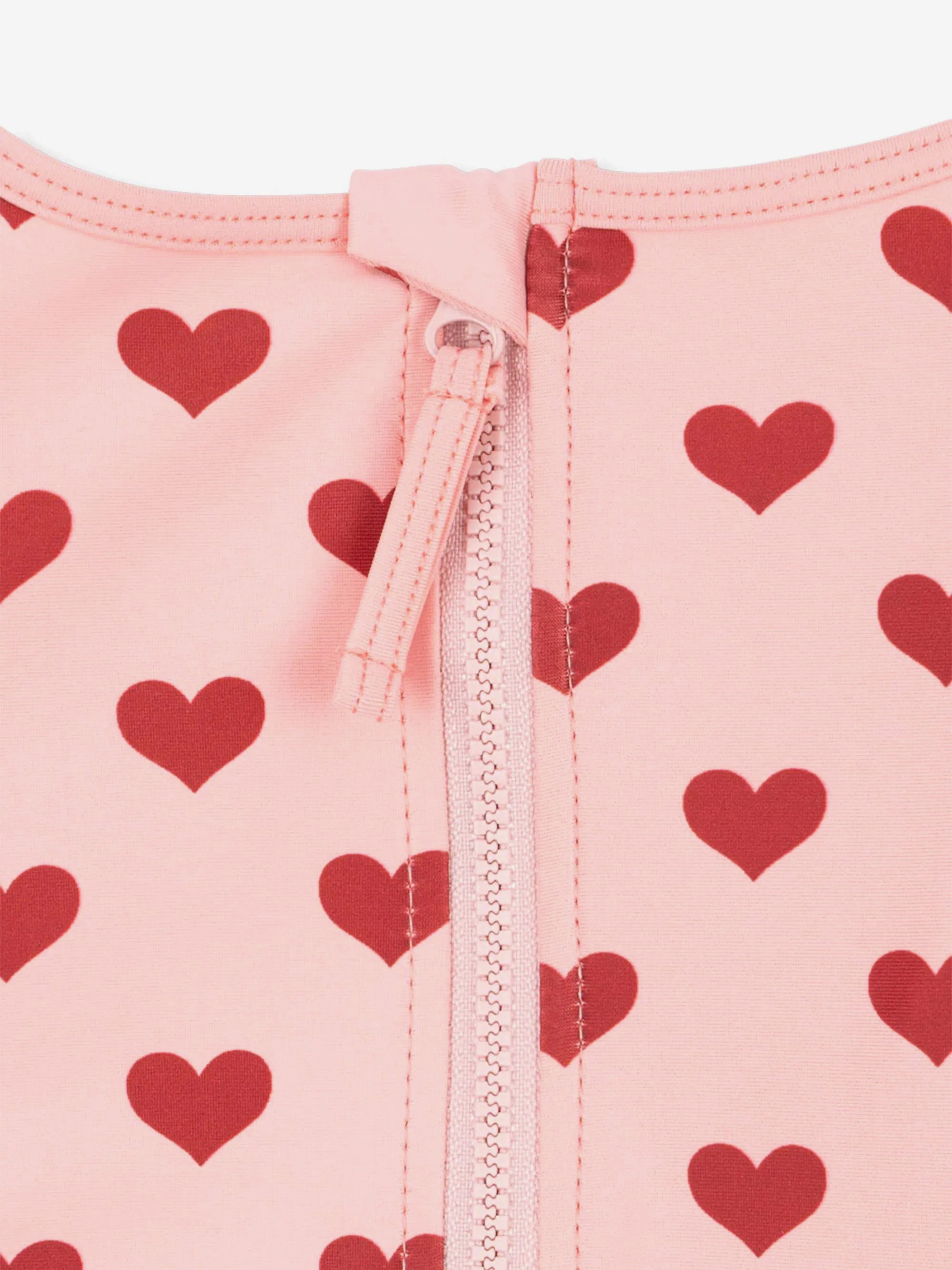 Girls Manuca Frill Swim Onesie in Pink (UPF 50 )