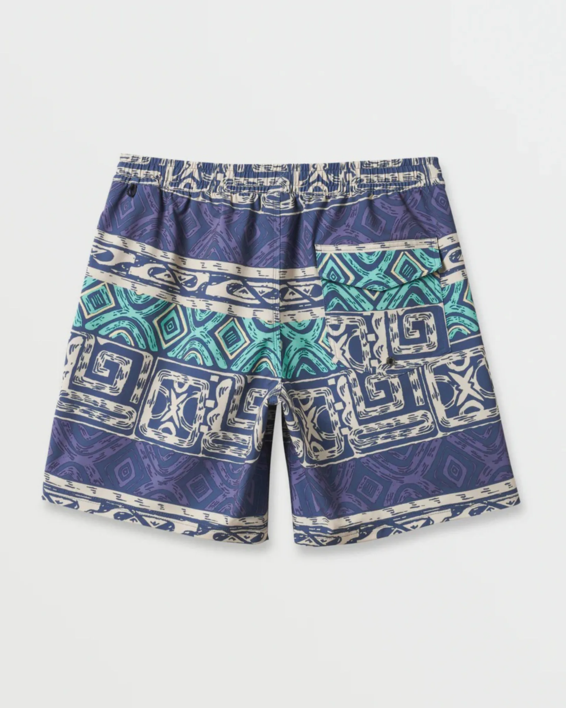 Global Heat 18" Swim Trunks - Navy