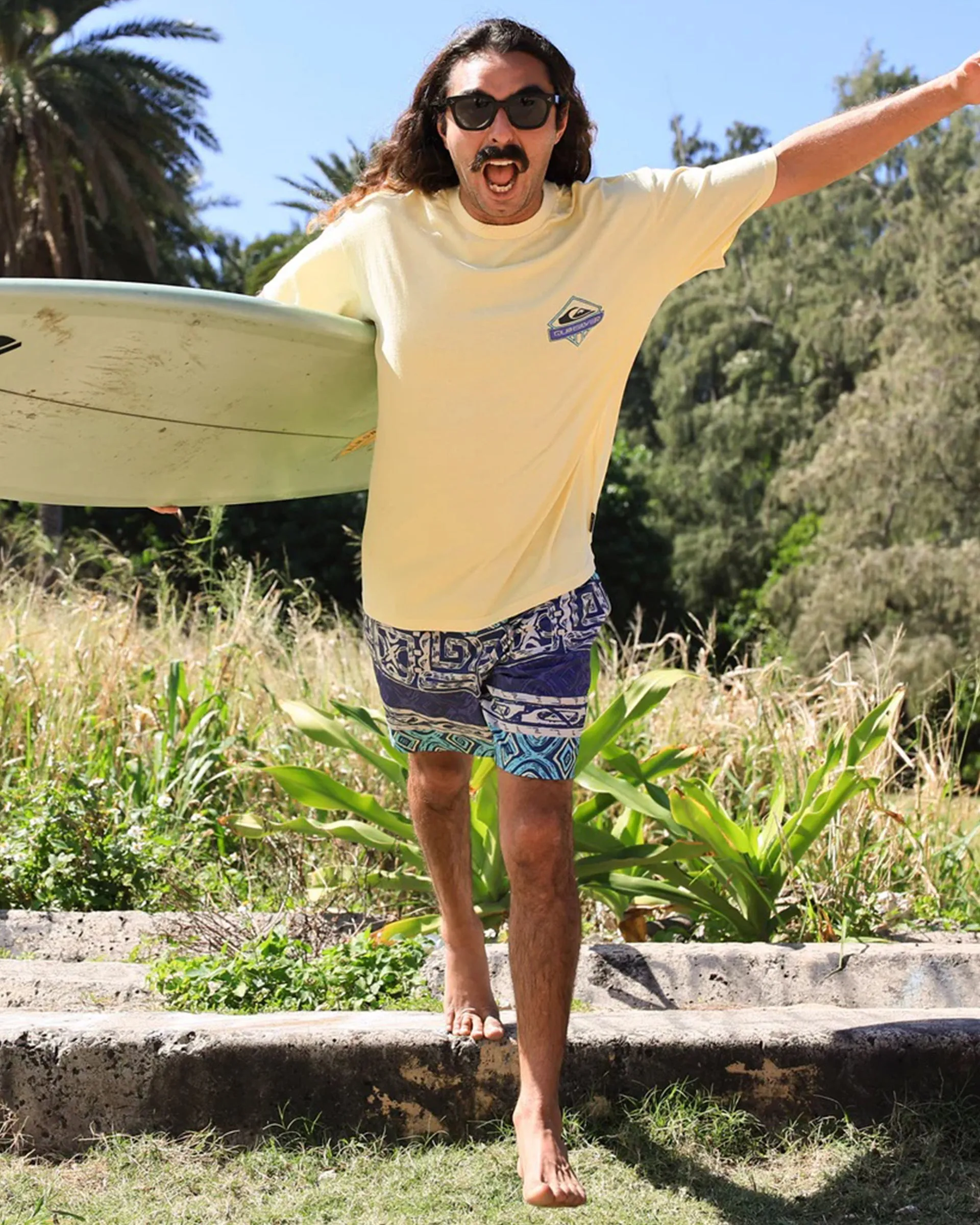 Global Heat 18" Swim Trunks - Navy