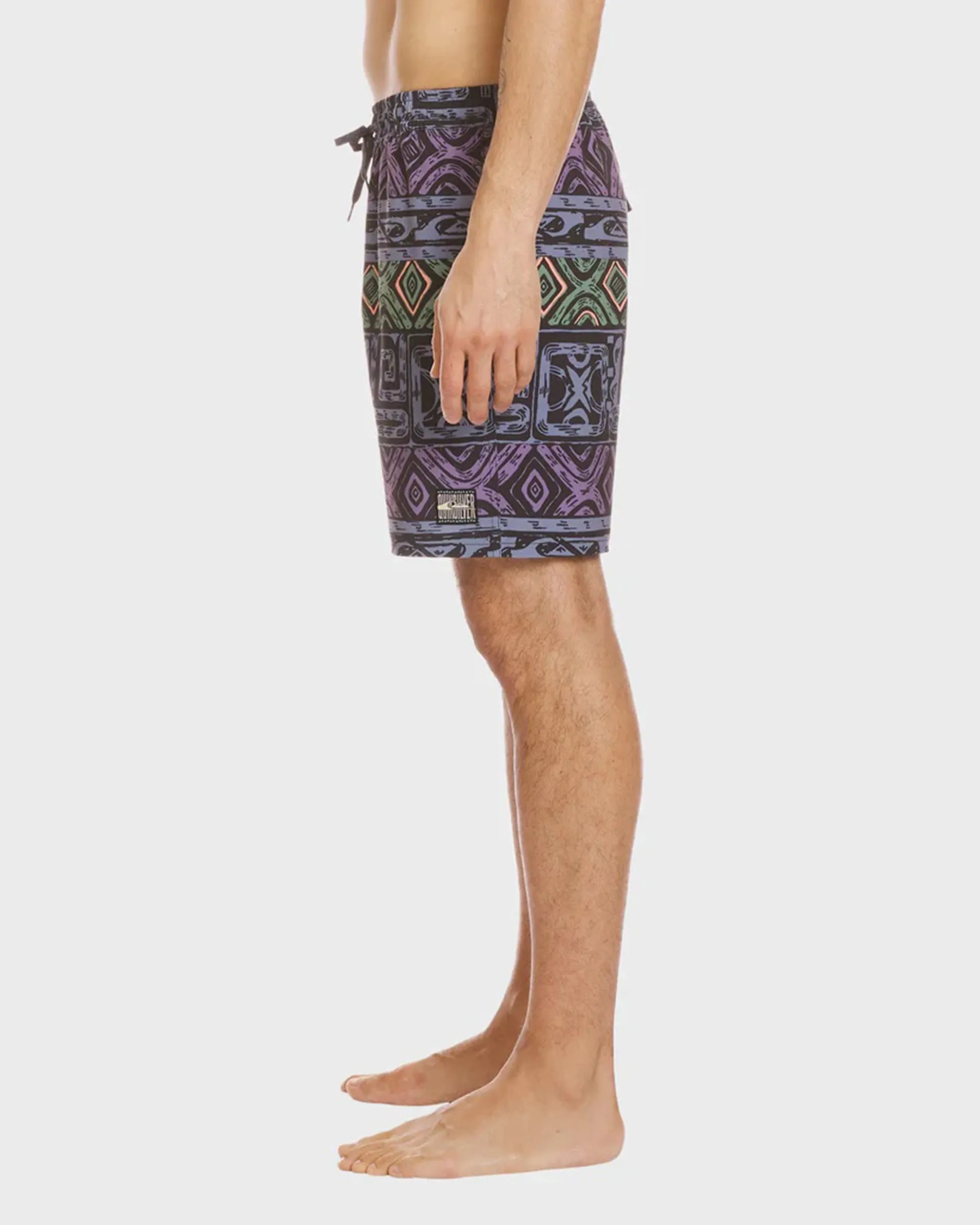 Global Heat 18" Swim Trunks - Sunset Purple