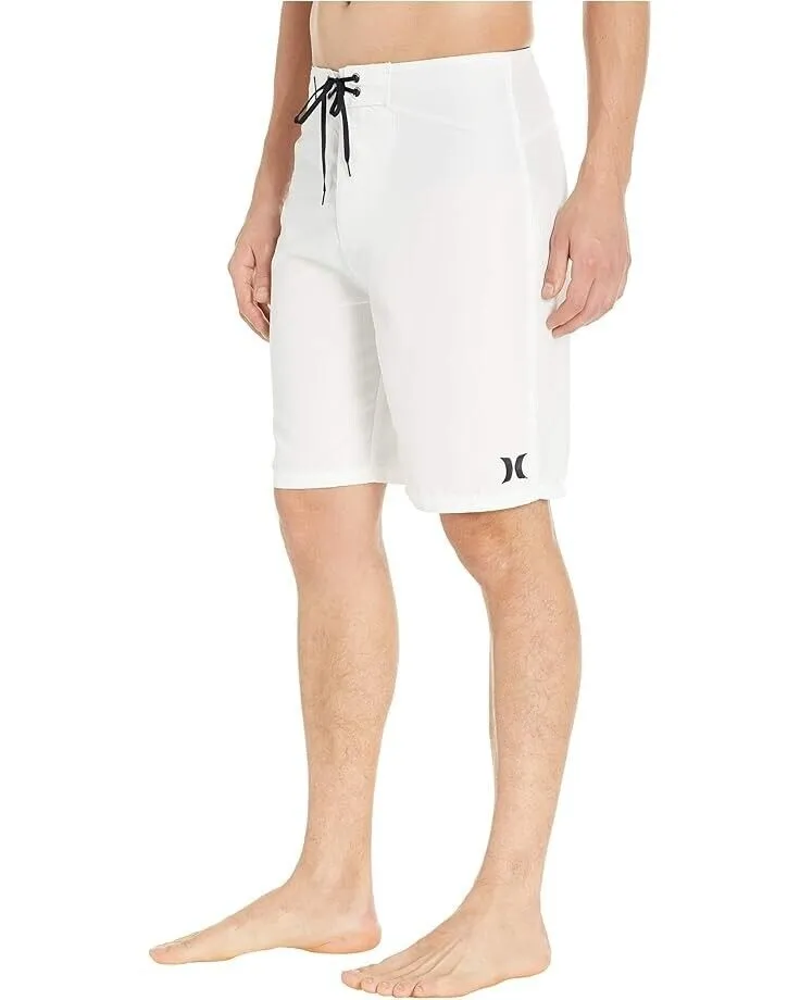 Hurley One & Only 2.0 Boardshort Men's 28 White Drawstring Waist Swimwear JDM104