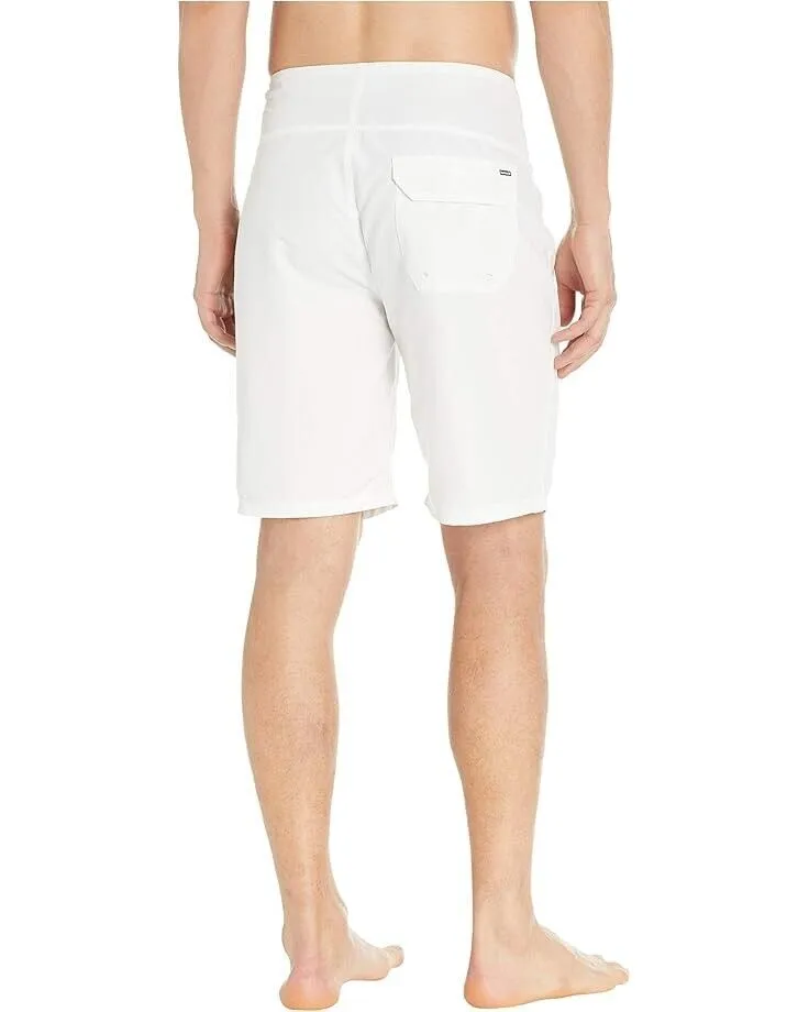 Hurley One & Only 2.0 Boardshort Men's 28 White Drawstring Waist Swimwear JDM104