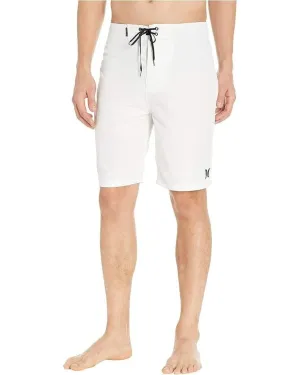 Hurley One & Only 2.0 Boardshort Men's 28 White Drawstring Waist Swimwear JDM104