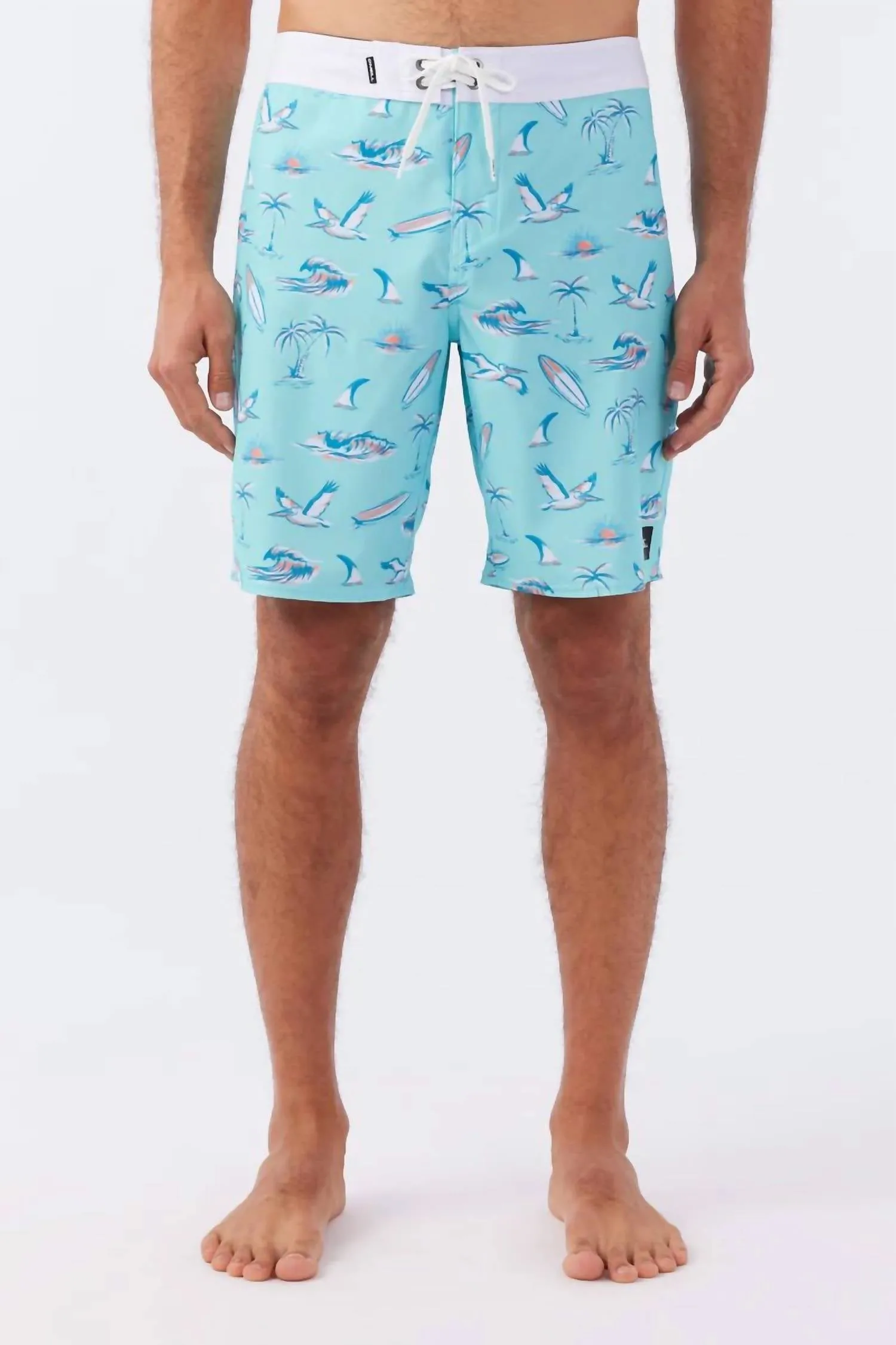 Hyperfreak Mysto Boardies In Turquoise