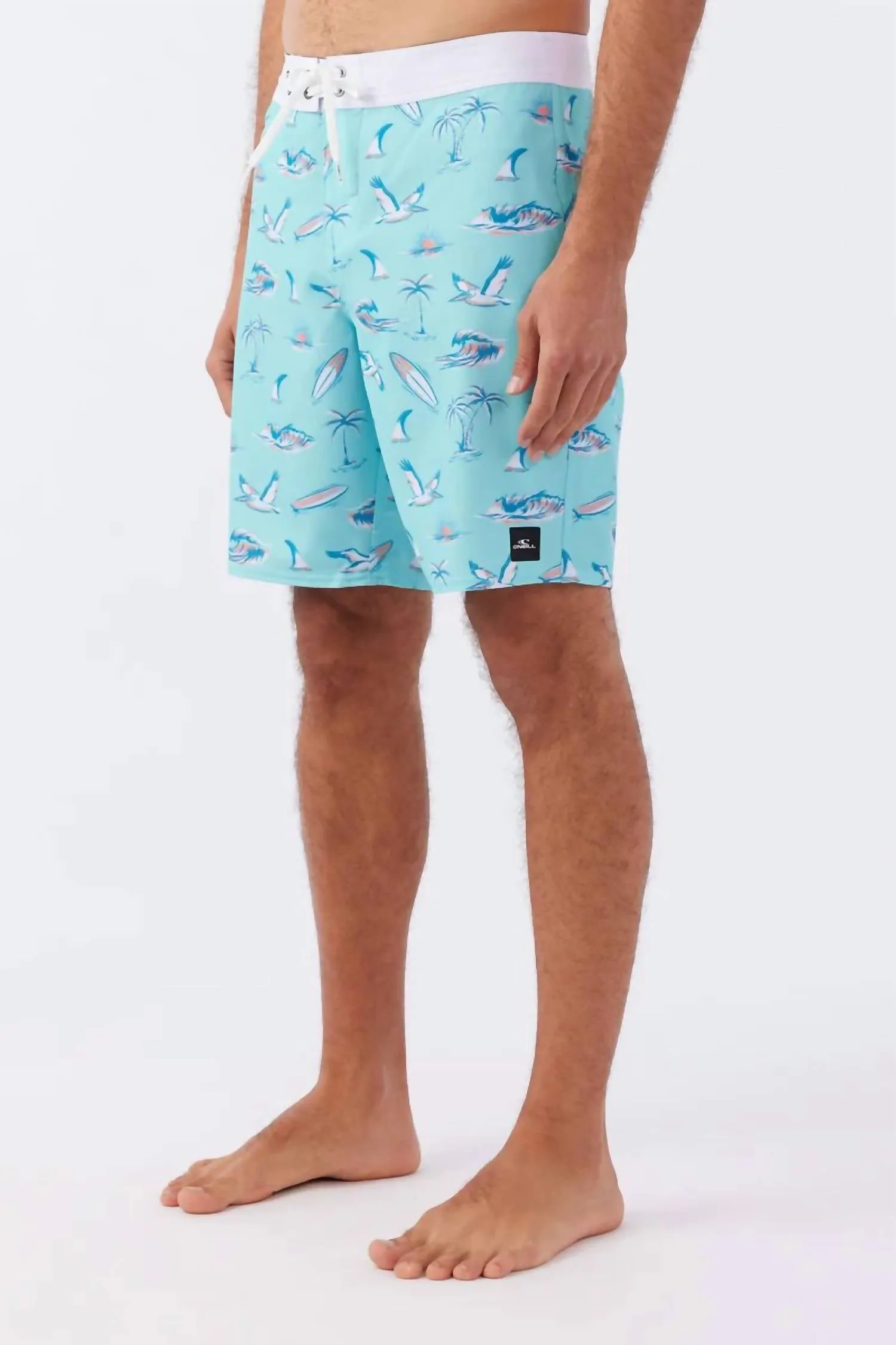 Hyperfreak Mysto Boardies In Turquoise