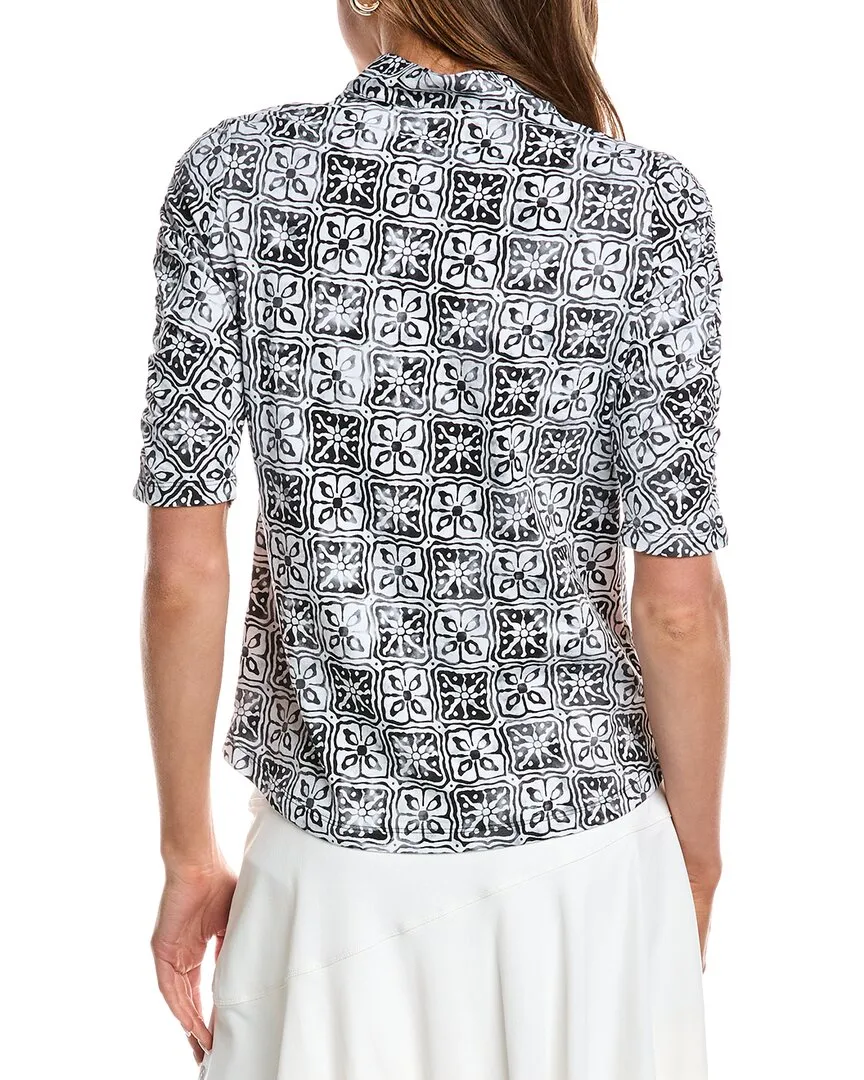 IBKUL Elbow-Sleeve Top
