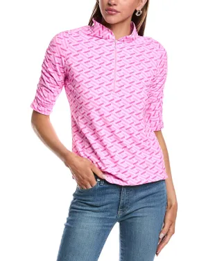 IBKUL Elbow-Sleeve Top