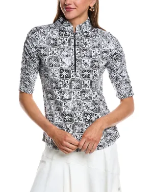 IBKUL Elbow-Sleeve Top
