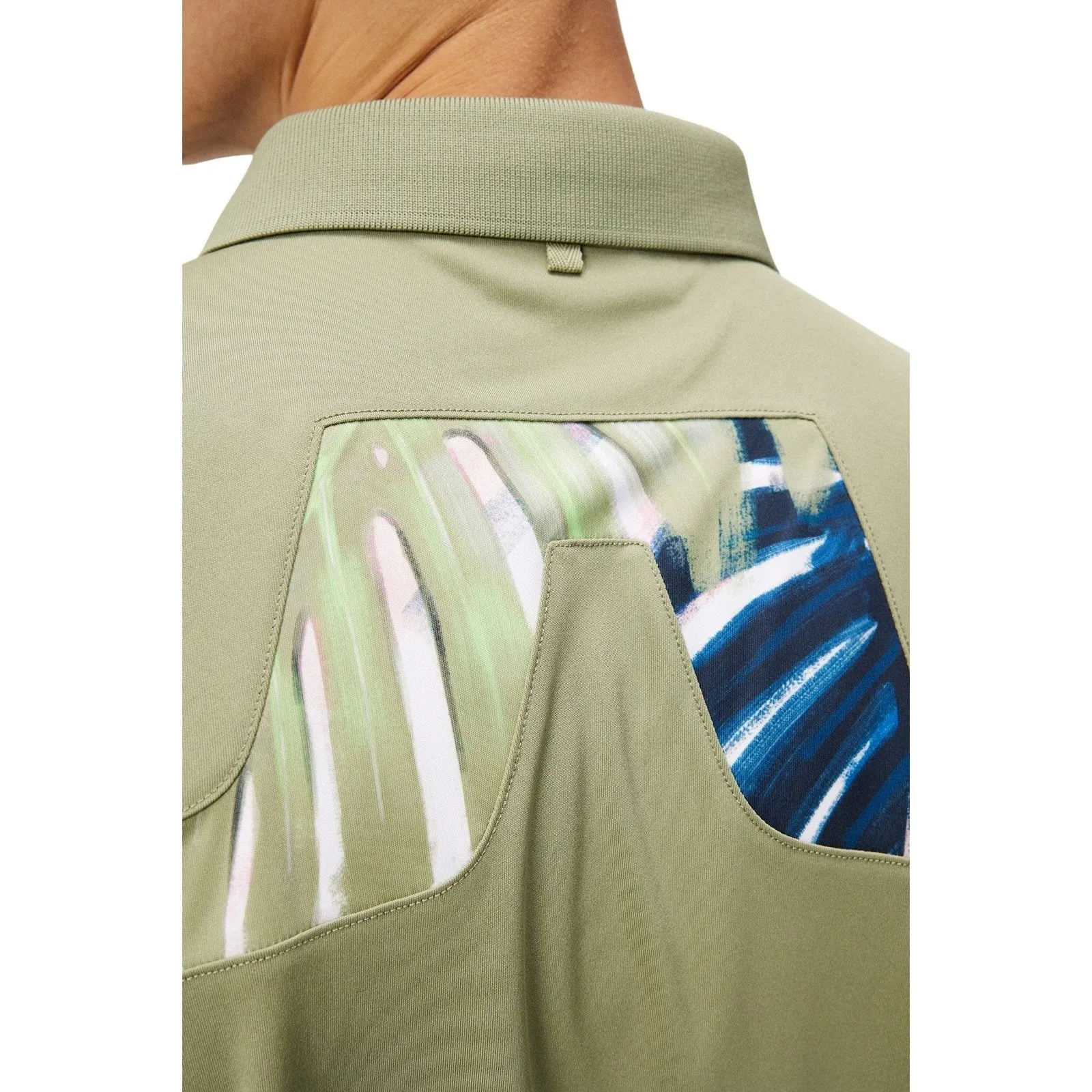 J. Lindeberg KV Print Golf Polo Shirt GMJT11526