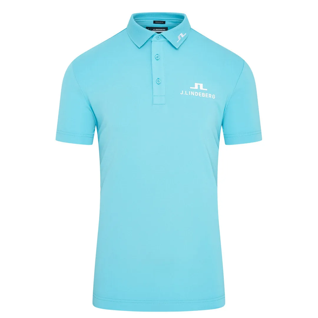 J. Lindeberg KV Tour Solid Golf Polo Shirt GMJT12528
