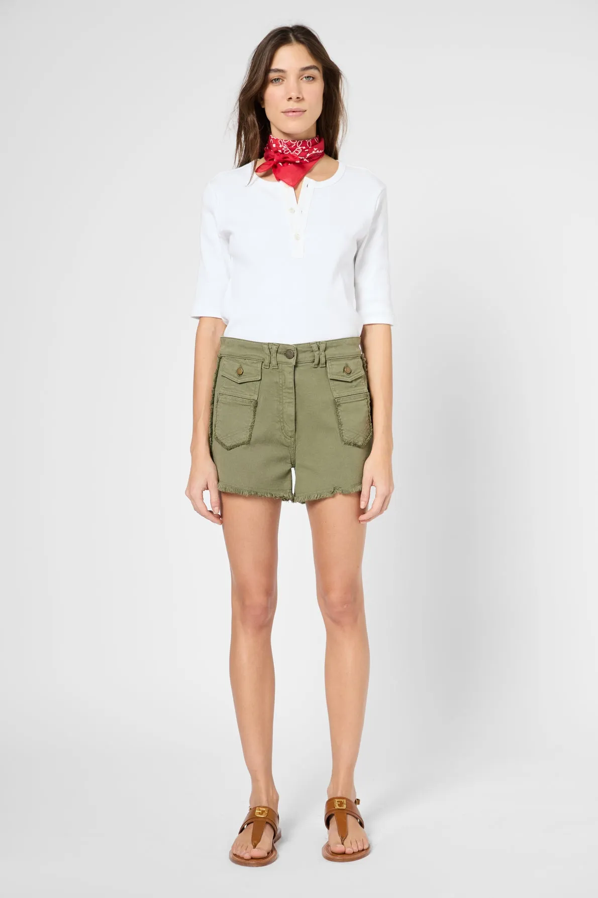 Jean Farel Dbp68b326 Khaki-Green