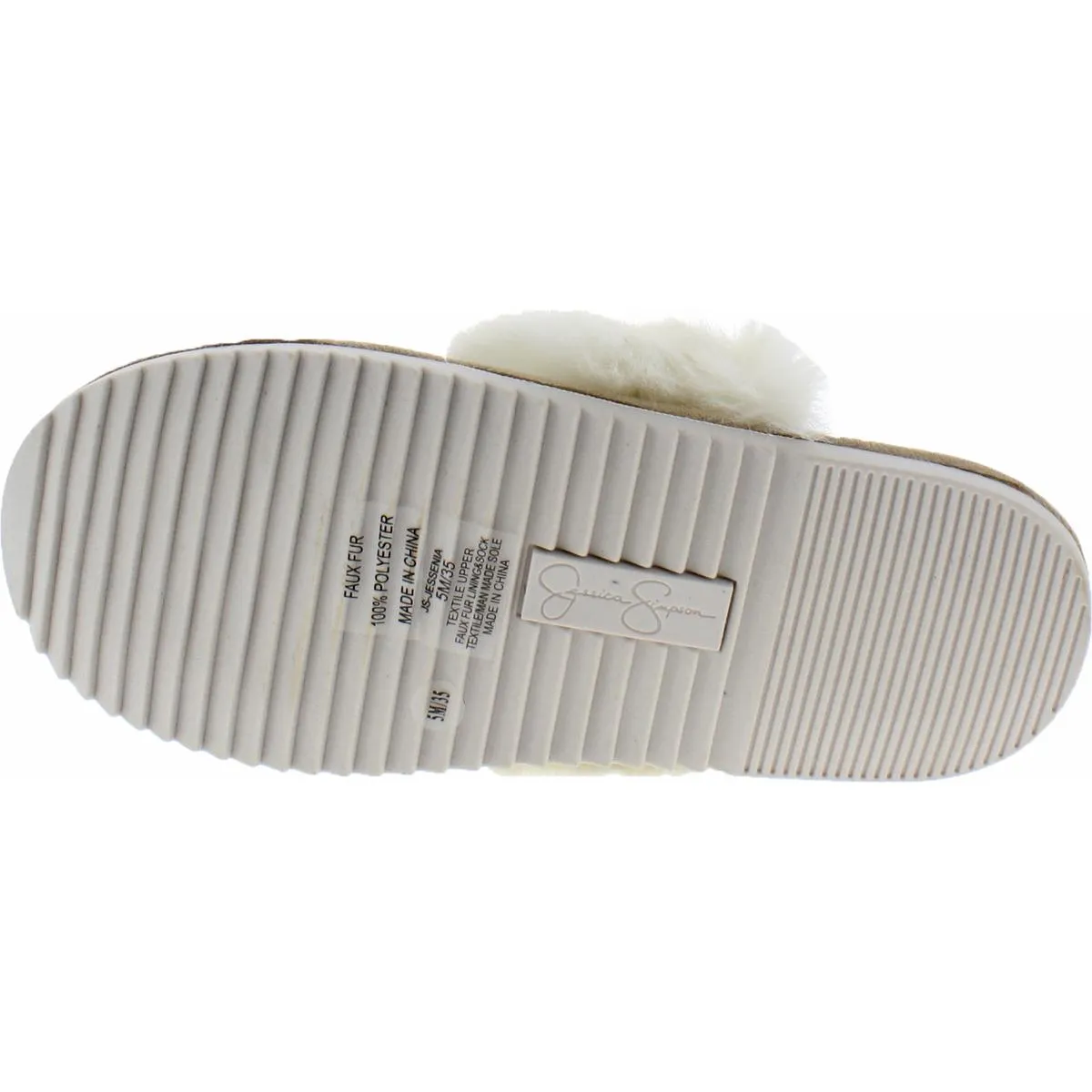 Jessenia Womens Embellished Comfort Slip-On Slippers