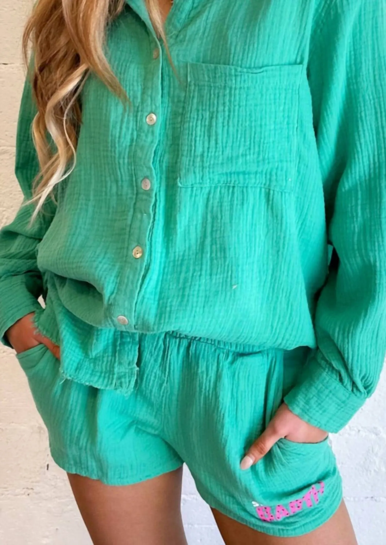 Jetsetter Shorts In Green