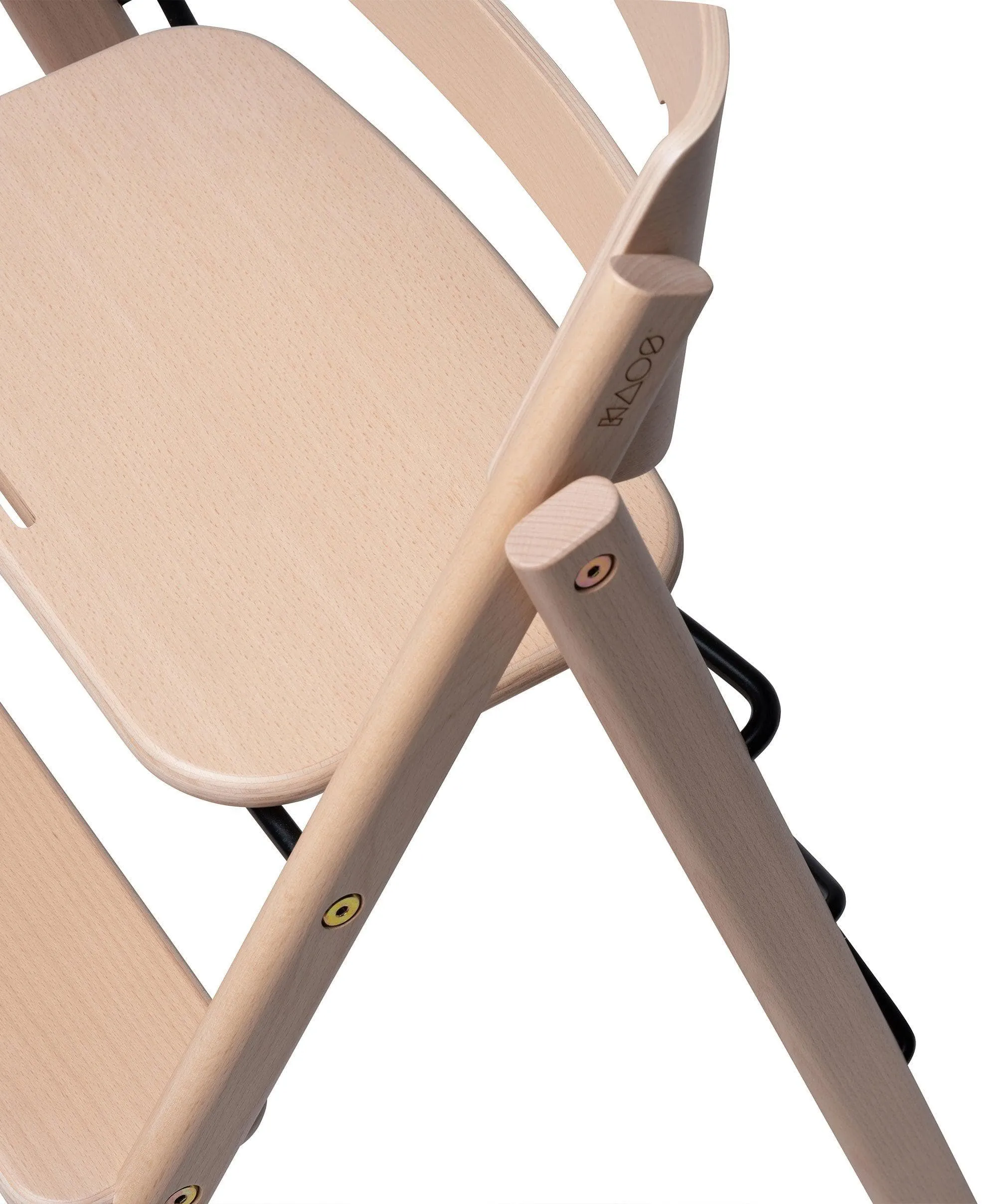 KAOS Klapp Highchair and Newborn Baby Seat Set - Beech Babykids BIBS