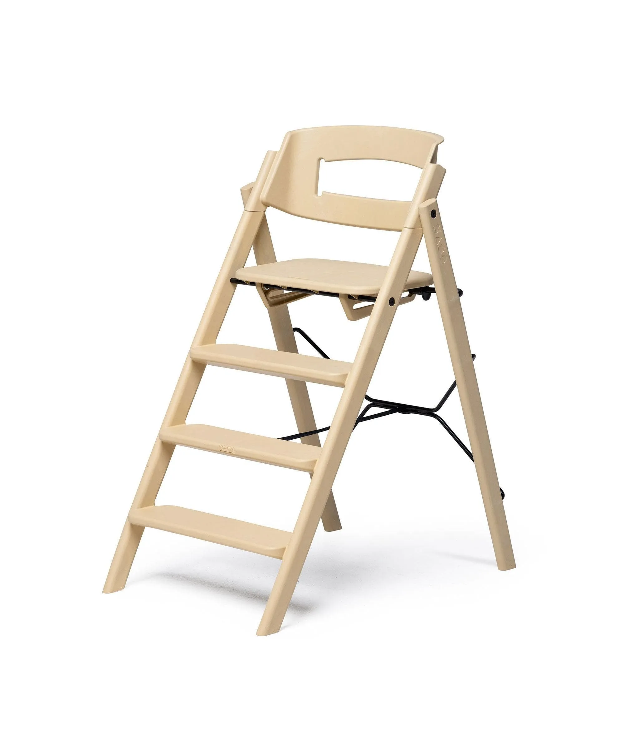 KAOS Klapp Recycled Highchair and Newborn Baby Seat Set - Desert Sand Babykids BIBS