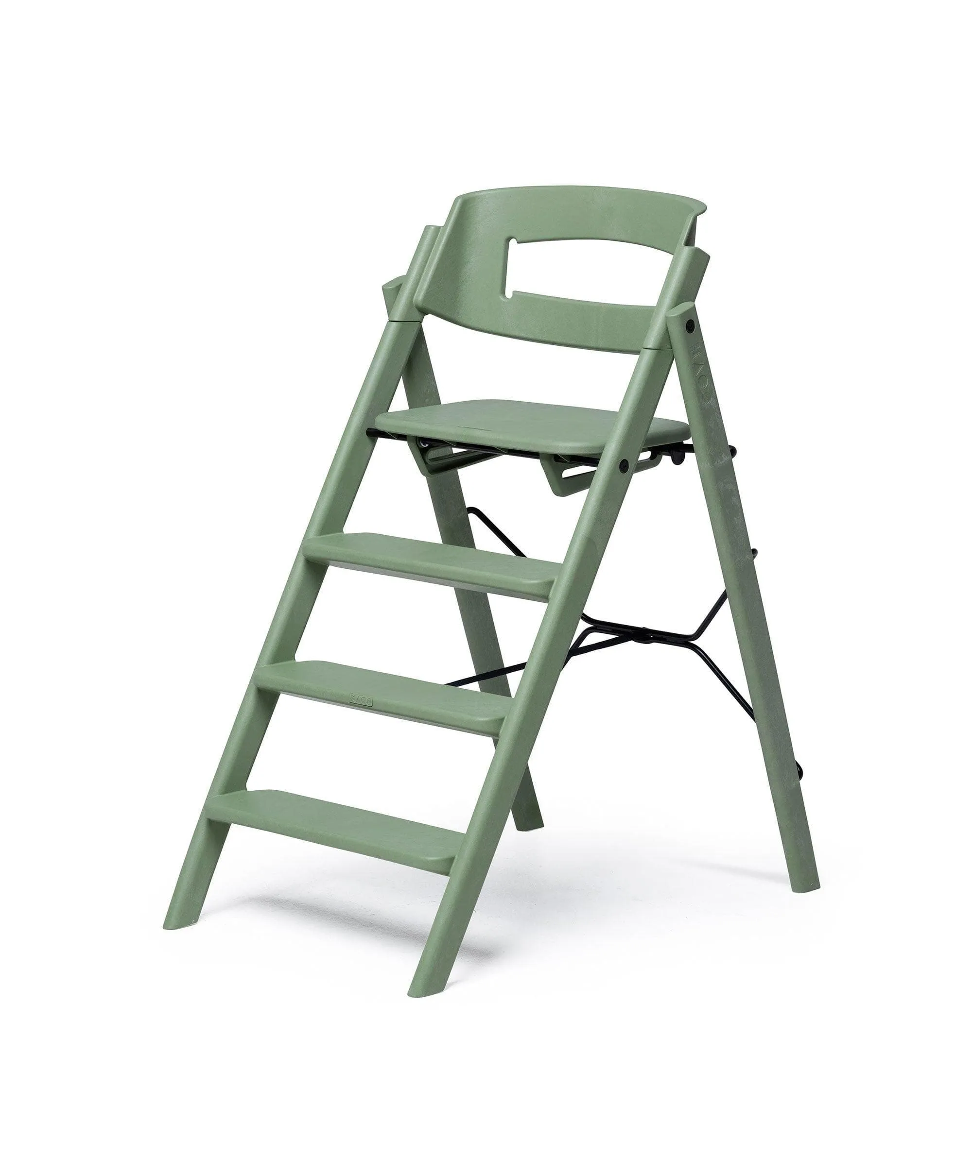 KAOS Klapp Recycled Highchair and Newborn Baby Seat Set - Mineral Green Babykids KAOS