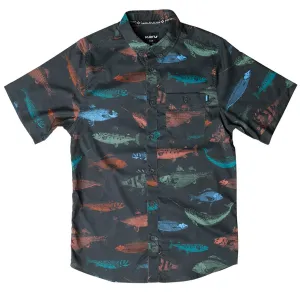 Kavu River Wrangler S/S Shirt Fish Stamp