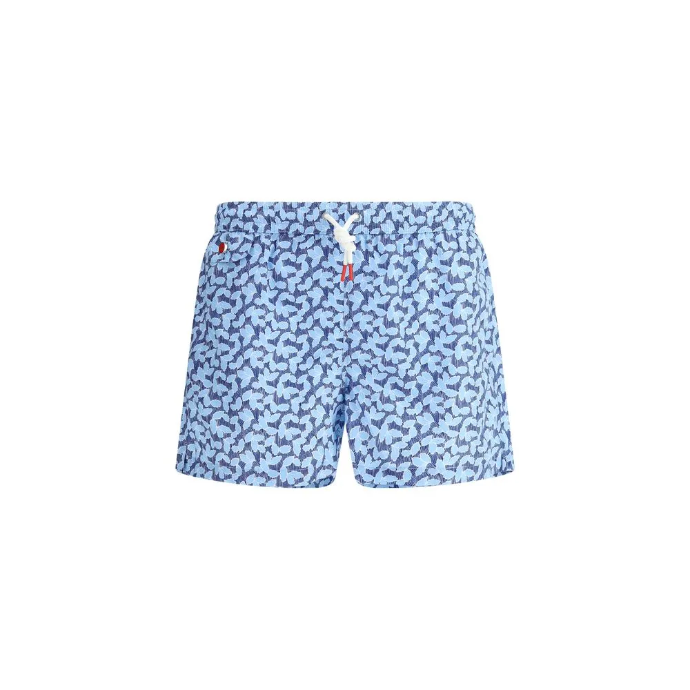 Kiton Logoed Men's Swimshorts