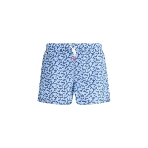 Kiton Logoed Men's Swimshorts
