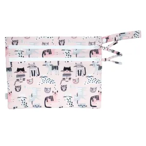 Kitty - Waterproof Wet Bag (for Mealtime, On-the-go, And More!) Babykids_Bapron-Baby