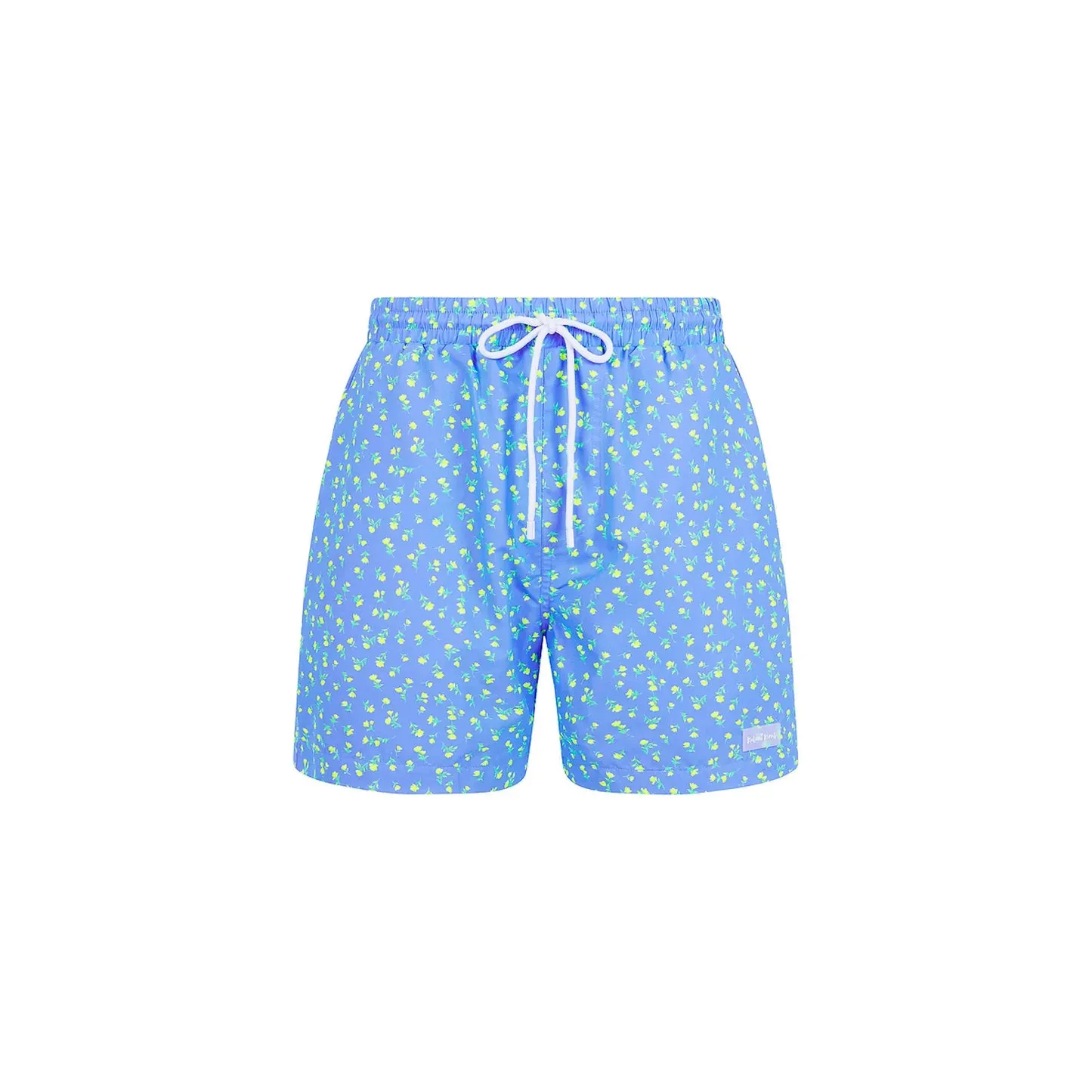 KULANI KINIS Men's Swim Trunks - Lemon Bloom