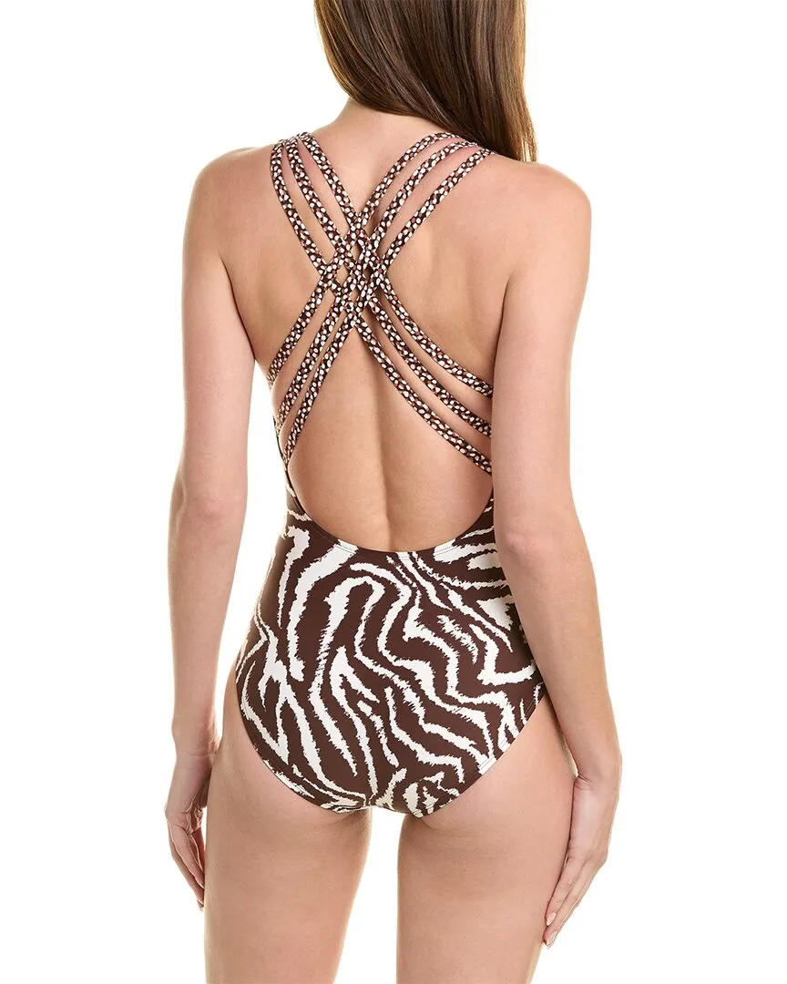 La Blanca Fierce Multi Strap Swimdress