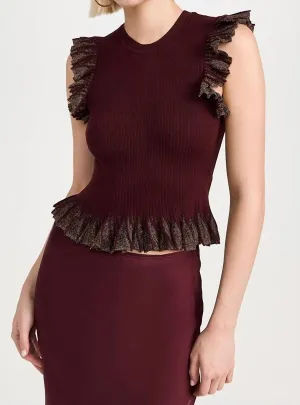 Lelia Top In Amaranthus