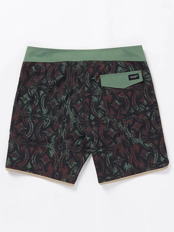 Lido Print Scallop Mod-Tech Trunks